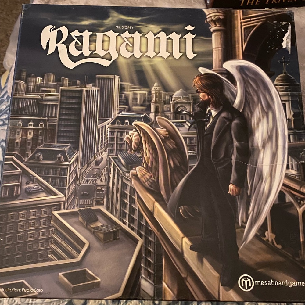 Ragami Board Game, barely used, appears to have all the pieces